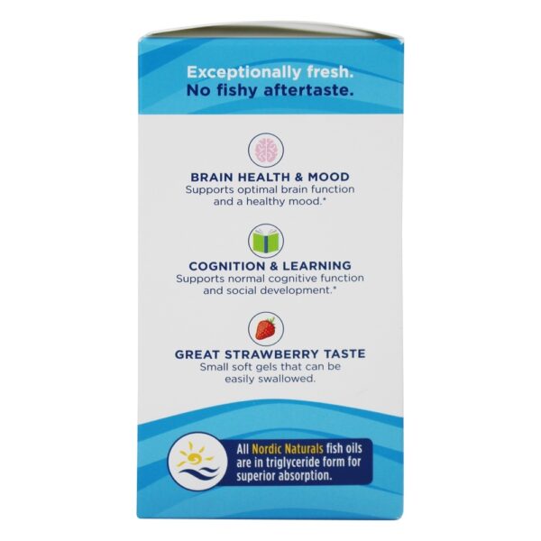 Comprar Ultimate Omega 2X Teen Strawberry - 60 Softgels Nordic Naturals - Imagem 4
