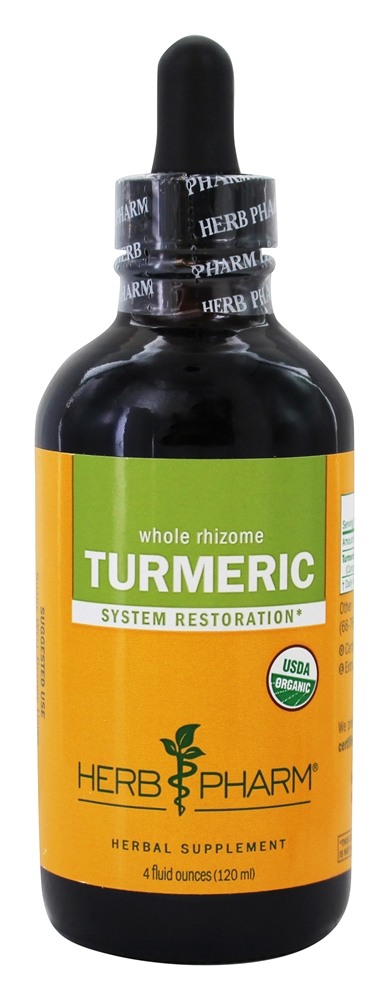 Comprar Extracto de líquido de cúrcuma de rizoma inteiro para restauração do sistema - 4 fl. oz. Herb Pharm
