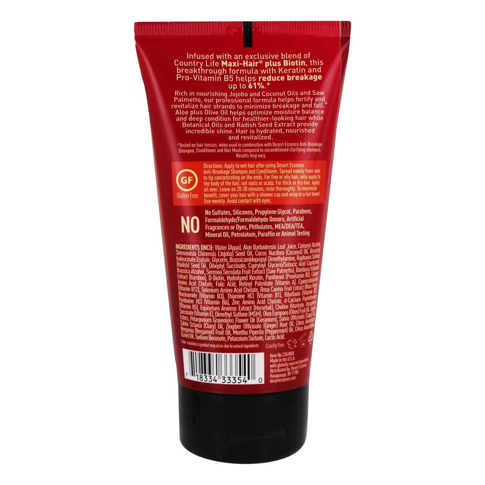 Comprar Máscara de cabelo anti-ruptura - 5.1 fl. oz. Desert Essence - Imagem 2