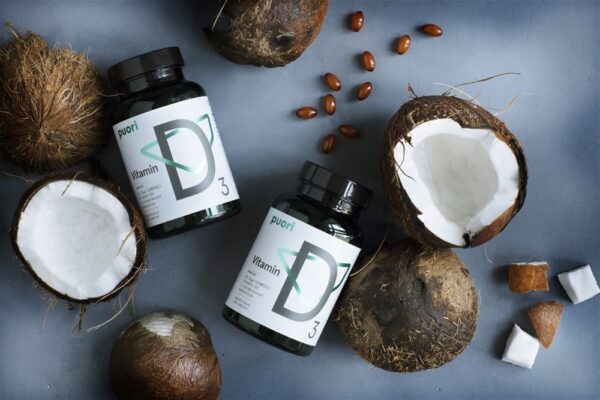 Comprar Vitamina D3 com Óleo de Coco Prensado a Frio 2500 UI - 120 Softgels Puori - Imagem 5