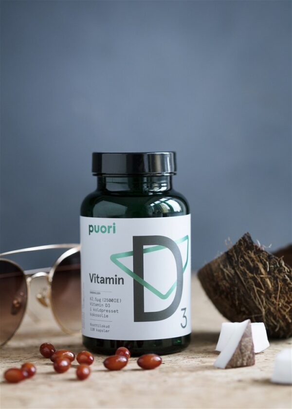Comprar Vitamina D3 com Óleo de Coco Prensado a Frio 2500 UI - 120 Softgels Puori - Imagem 6