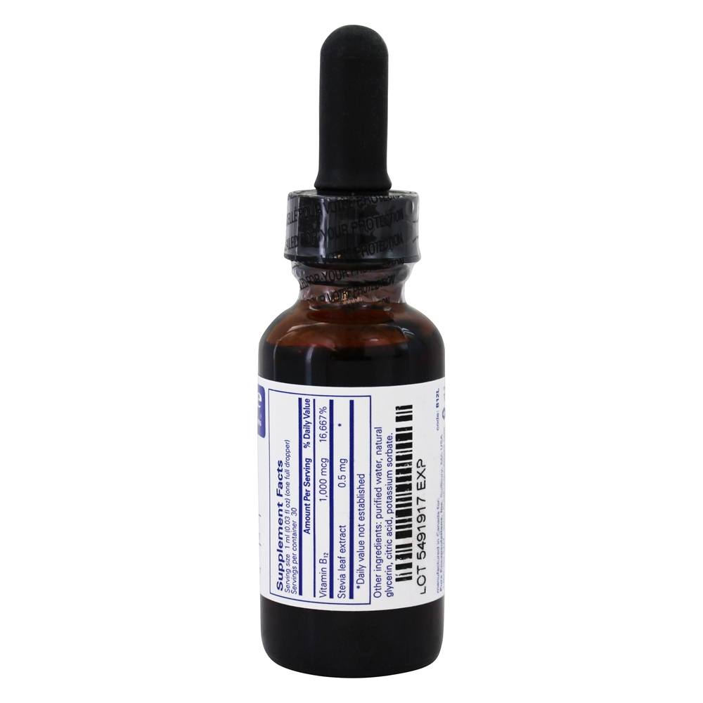 Comprar Vitamina B12 Líquido - 30 ml. Pure Encapsulations - Imagem 2