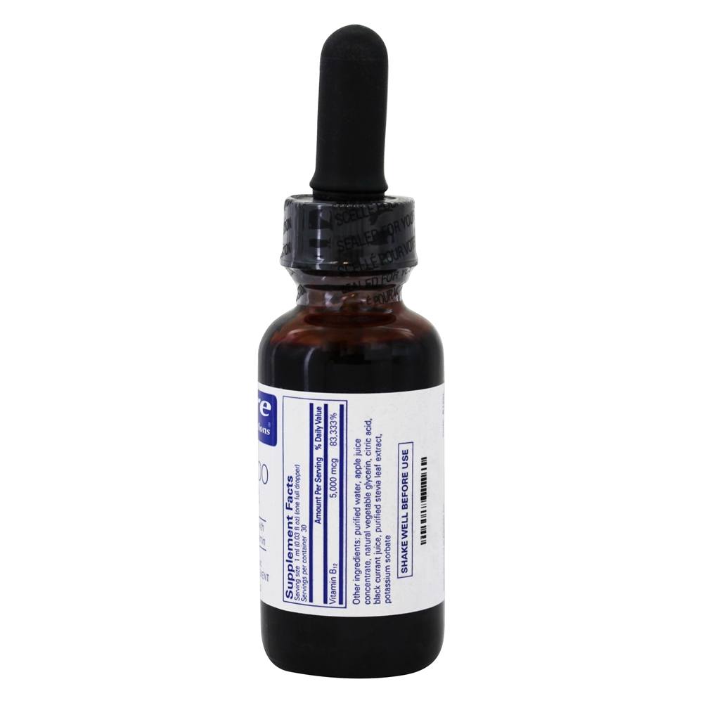 Comprar Vitamina B12 Líquida 5000 mcg. - 30 ml. Pure Encapsulations - Imagem 2