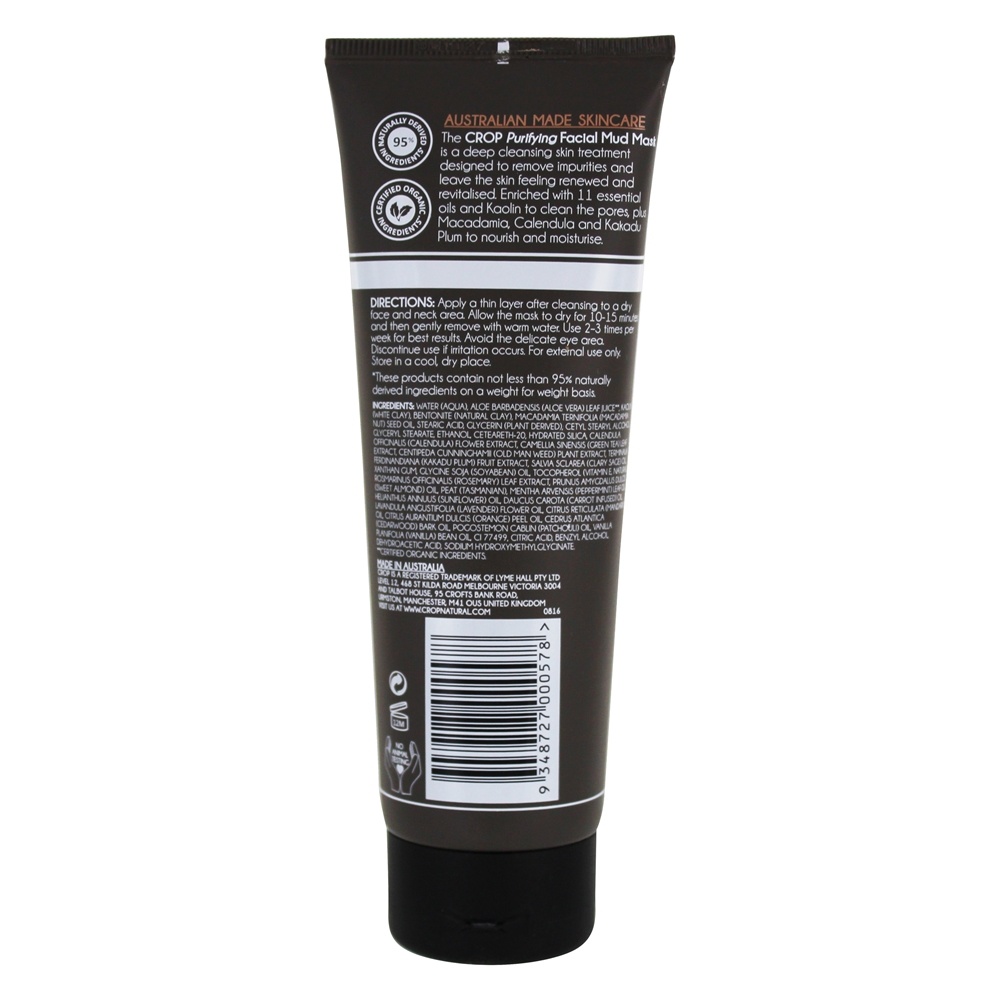 Comprar Máscara Facial de Lama Purificante - 4.22 fl. oz. Crop Naturals - Imagem 2