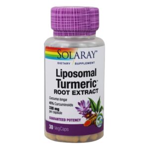 Comprar Extrato de raiz de açafrão lipossomal 330 mg. - 30 Cápsula (s) vegetal (s) Solaray