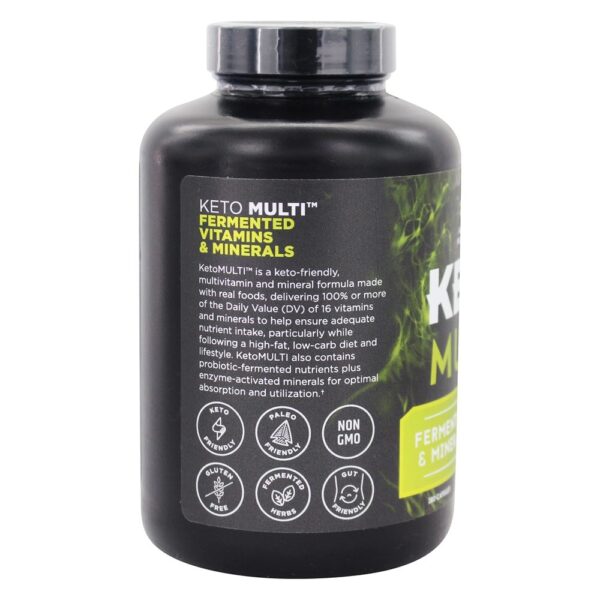 Comprar Ceto Múltiplas Fermentado Vitamina & Mineral Fórmula - Cápsulas 180 Ancient Nutrition - Imagem 4
