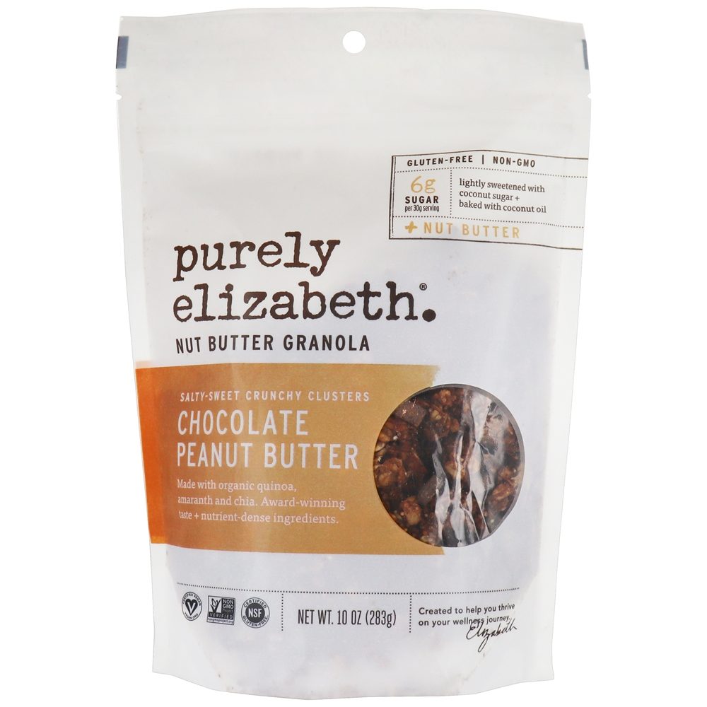 Comprar Manteiga de nozes Granola Chocolate + Manteiga de Amendoim - 10 oz. Purely Elizabeth