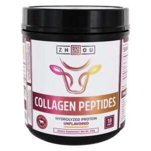 Comprar Peptides do colagénio Pó de proteína hidrolisada Unflavored - 18 oz. Zhou