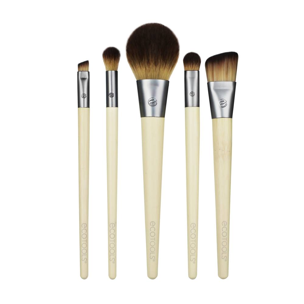 Comprar Comece o dia lindamente cosméticos pincéis Set & Storage Bandeja - 5 Contagem EcoTools