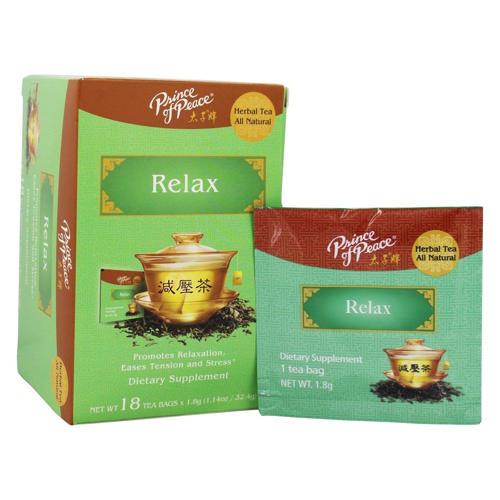Comprar Todo o chá erval natural relaxa - 18 Saquinhos de Chá Prince of Peace