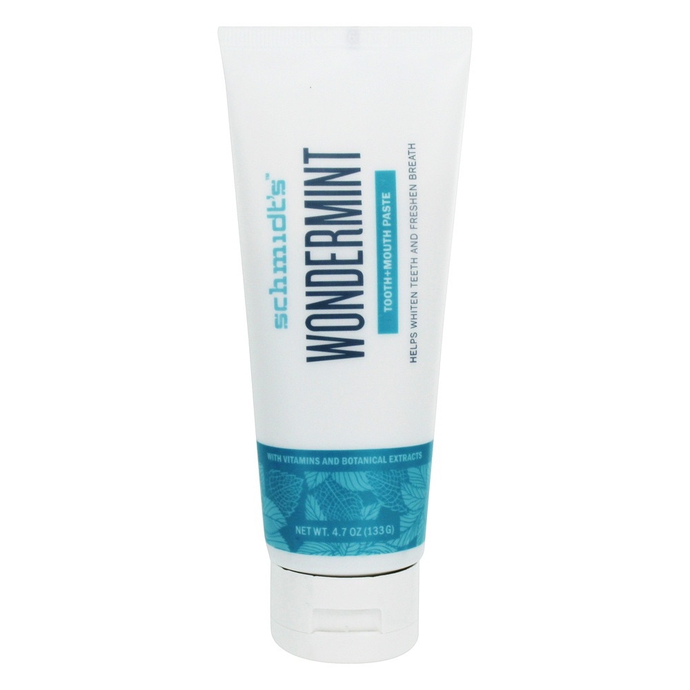 Comprar Dente + Boca Creme dental com Vitaminas e Botânico Extratos Wondermint - 4.7 oz. Schmidt's - Imagem 2