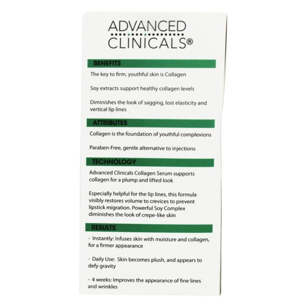 Comprar Soro Facial Instantâneo de Colágeno Plumping - 1.75 fl. oz. Advanced Clinicals - Imagem 4
