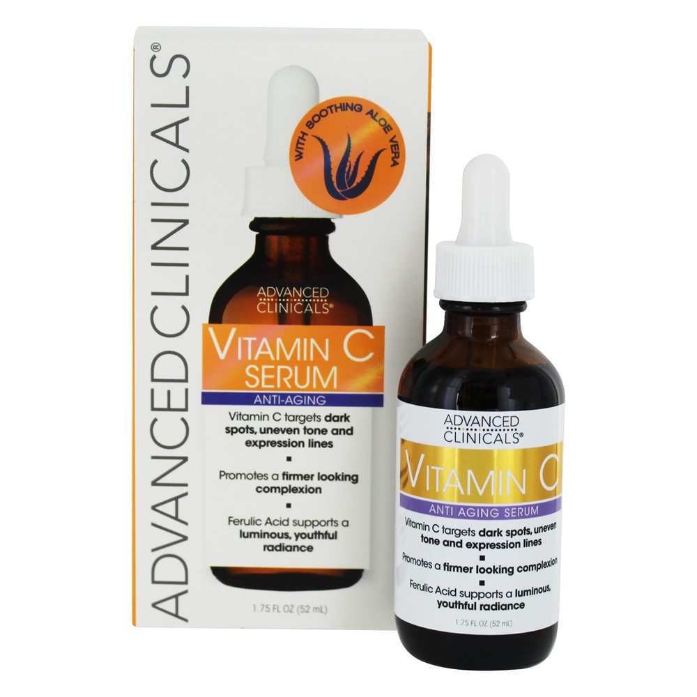 Comprar Soro Facial Anti-Aging Vitamina C com Aloe Vera Calmante - 1.75 fl. oz. Advanced Clinicals