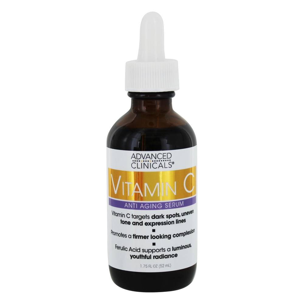 Comprar Soro Facial Anti-Aging Vitamina C com Aloe Vera Calmante - 1.75 fl. oz. Advanced Clinicals - Imagem 2
