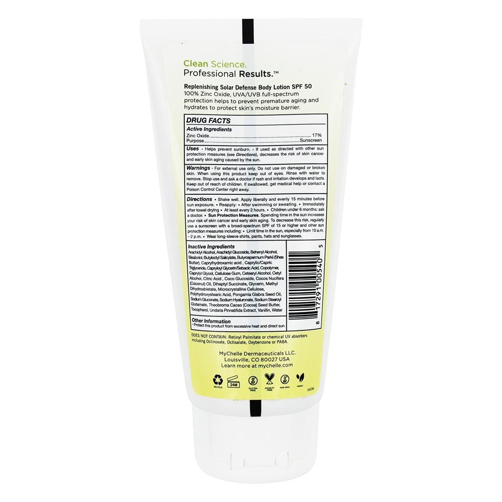 Comprar Proteção solar Reabastecimento Loção para o corpo de defesa solar 50 SPF - 6 fl. oz. MyChelle Dermaceuticals - Imagem 2