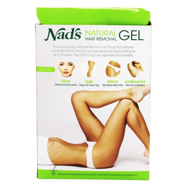 Comprar Kit de Gel de Remoção de Cabelo Natural - 6 oz. Nad's - Imagem 5