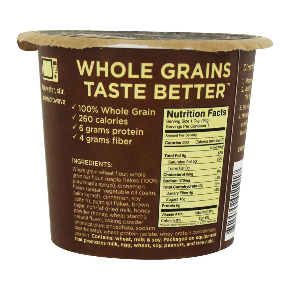Comprar Flapjack Embalado De Proteína Em Viagem De Panqueca Canela E Bordo - 2.25 oz. Kodiak Cakes - Imagem 2