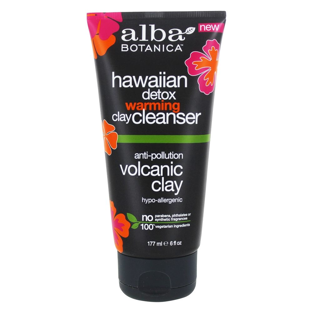 Comprar Desintoxicação havaiana argila de aquecimento argila limpeza facial antipoluição argila vulcânica - 6 fl. oz. Alba Botanica