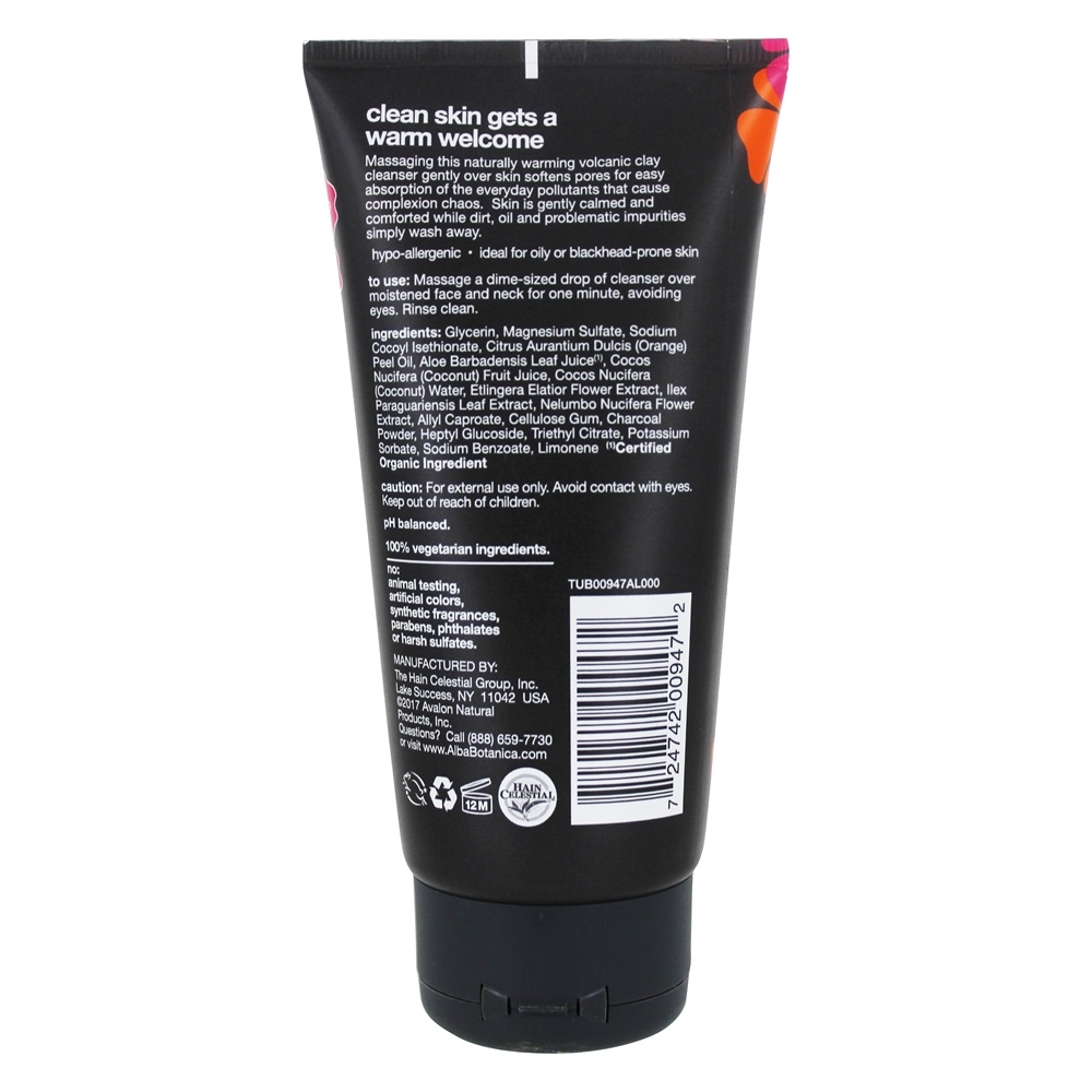 Comprar Desintoxicação havaiana argila de aquecimento argila limpeza facial antipoluição argila vulcânica - 6 fl. oz. Alba Botanica - Imagem 2