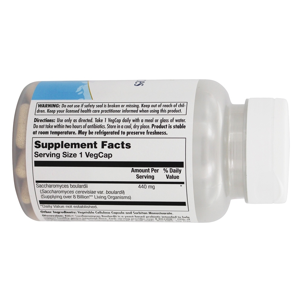 Comprar Probiótico não lácteo Saccharomyces Boulardii 8 Bilhões de UFC - 60 Cápsula (s) vegetal (s) Kal - Imagem 2