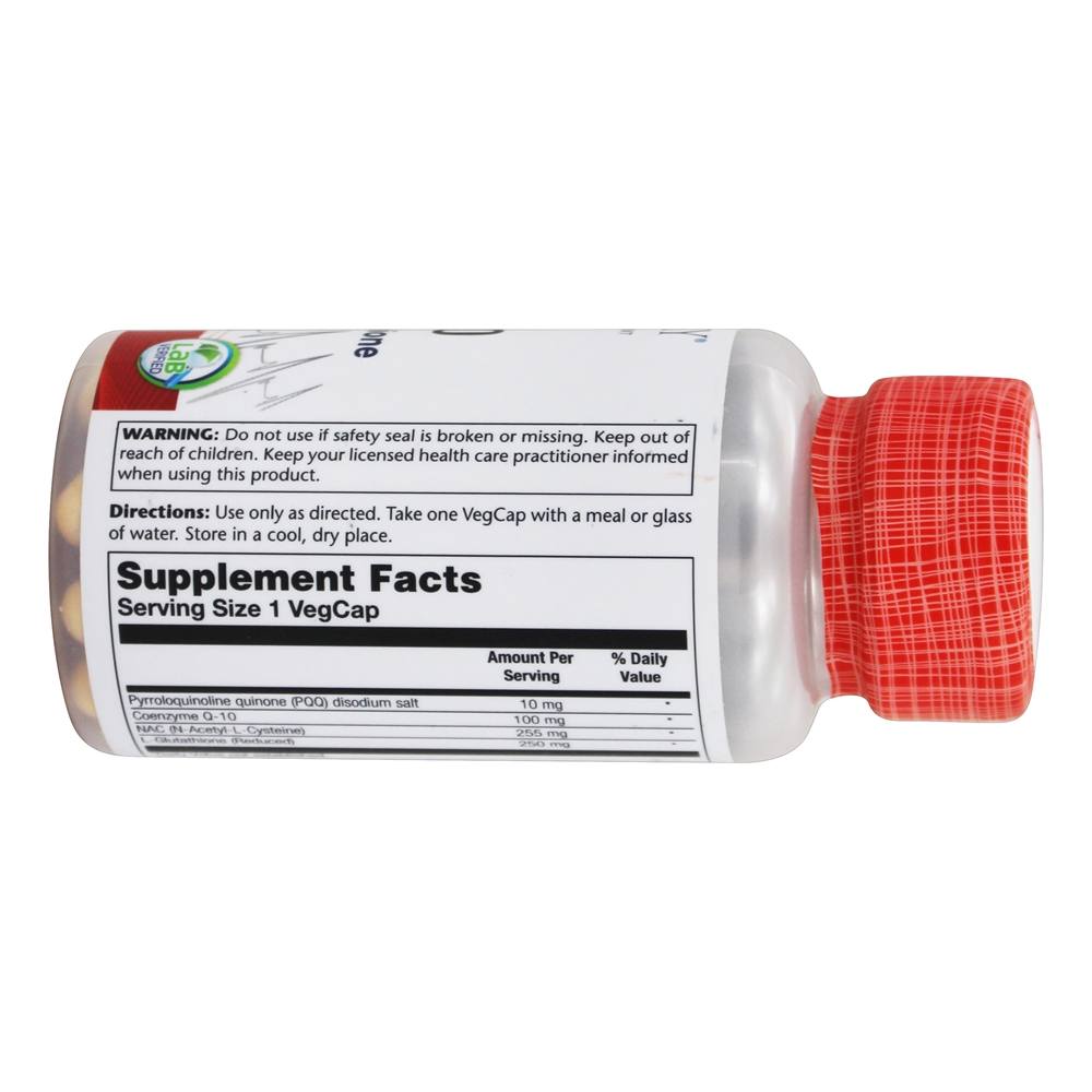 Comprar PQQ e CoQ-10 com NAC e glutationa - 30 Cápsula (s) vegetal (s) Solaray - Imagem 2