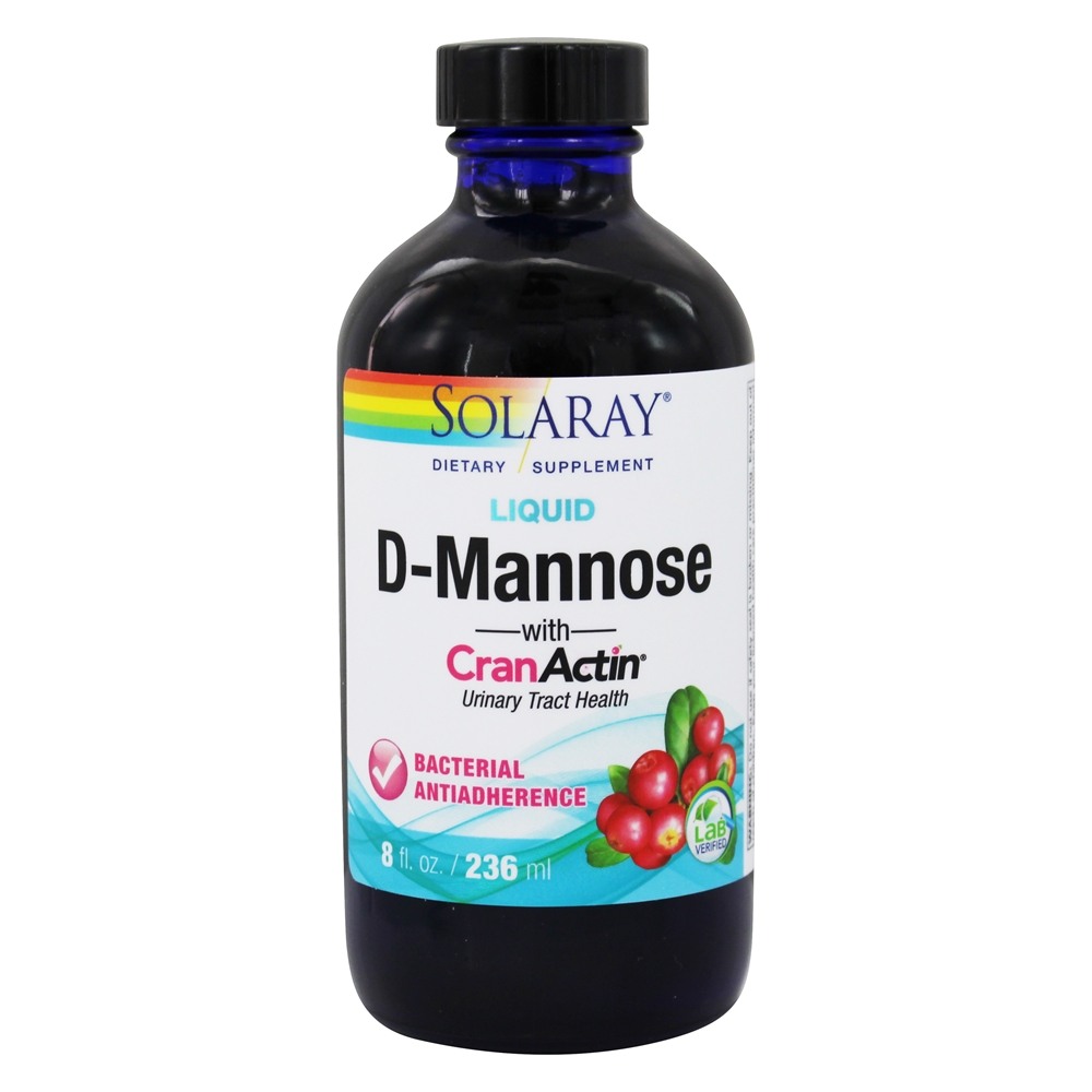 Comprar D-Manose Líquida com CranActin para Saúde do Trato Urinário - 8 fl. oz. Solaray