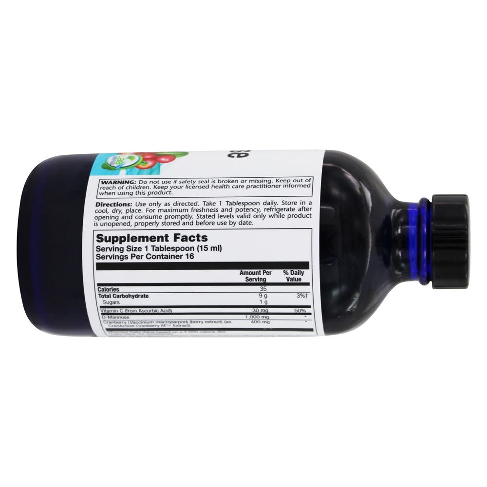 Comprar D-Manose Líquida com CranActin para Saúde do Trato Urinário - 8 fl. oz. Solaray - Imagem 2