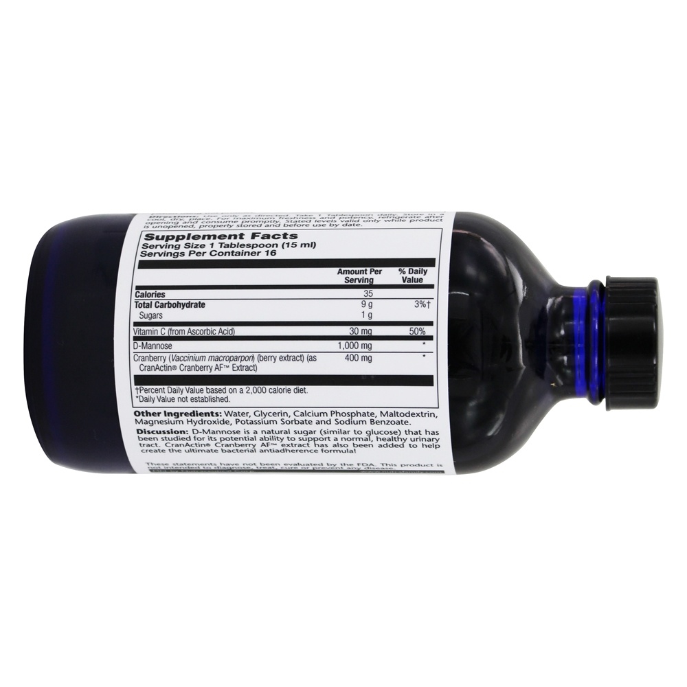 Comprar D-Manose Líquida com CranActin para Saúde do Trato Urinário - 8 fl. oz. Solaray - Imagem 3