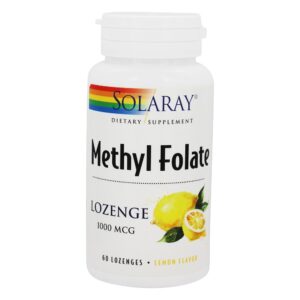 Comprar Metilo Folato Limão 1000 mcg. - 60 Pastilhas Solaray