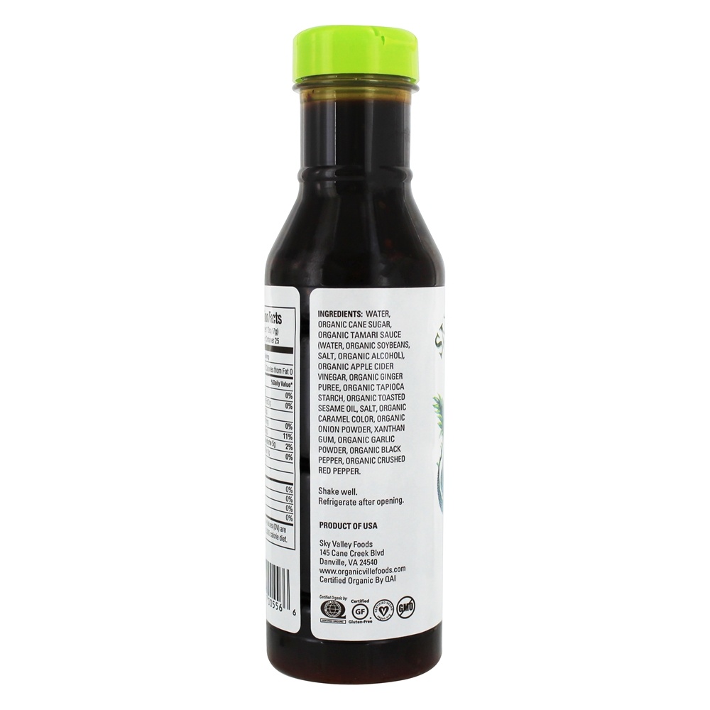 Comprar Molho Teriyaki Orgânico - 15 oz. Sky Valley - Imagem 2