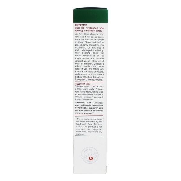 Comprar Sambu Guarda Sabugueiro Echinacea & Vitamina C Para Crianças - 5.9 fl. oz. Dr. Dunner - Imagem 4