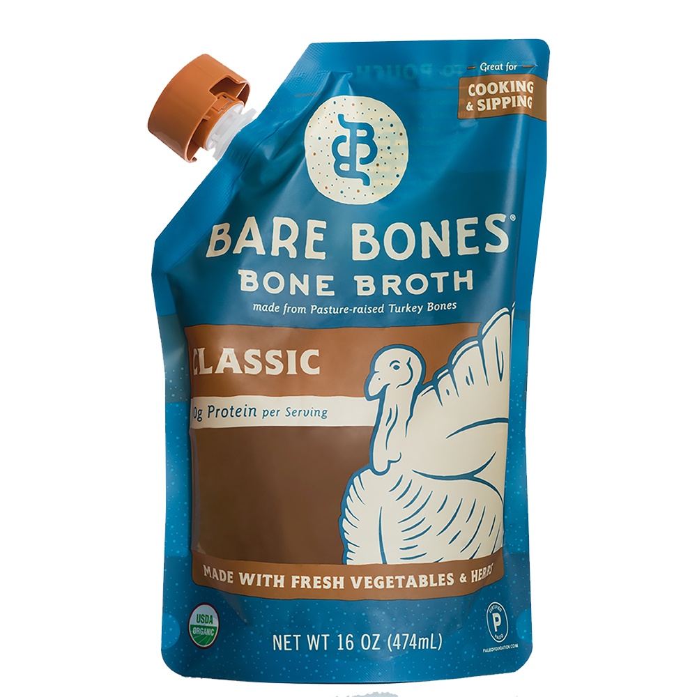 Comprar Caldo De Osso Orgânico Classic Turkey - 16 fl. oz. Bare Bones