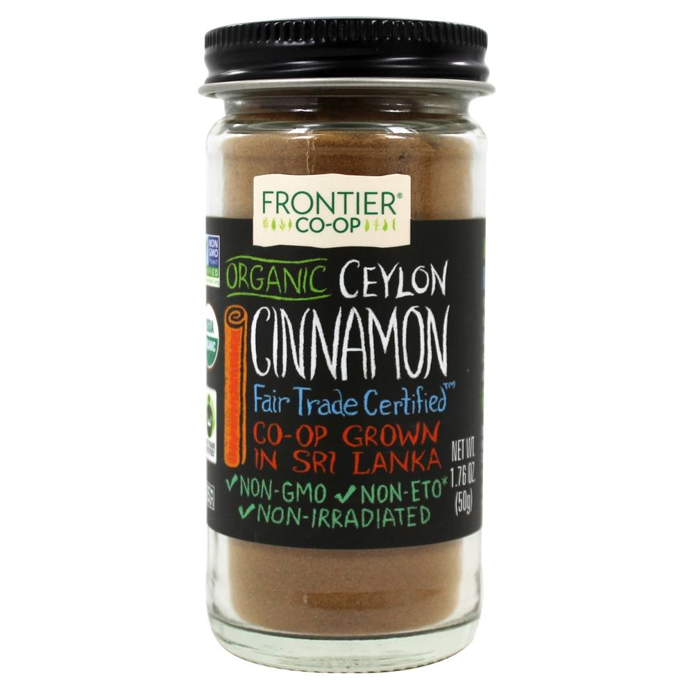 Comprar Orgânico Feira Comércio Certificado Terreno Ceilão Canela - 1.76 oz. Frontier Natural Products