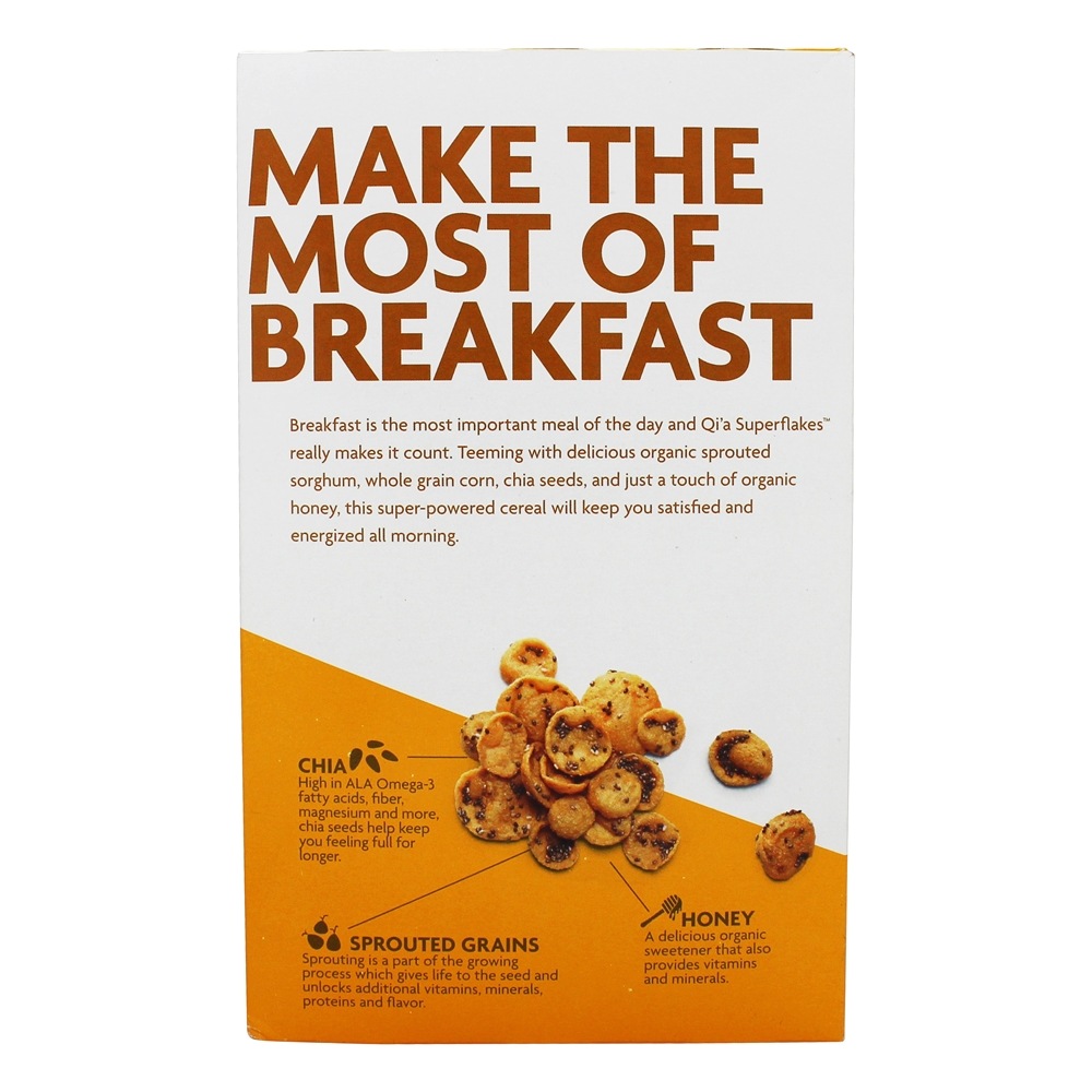 Comprar Qi'a Superfood Superflakes Mel Chia - 10 oz. Nature's Path Organic - Imagem 3