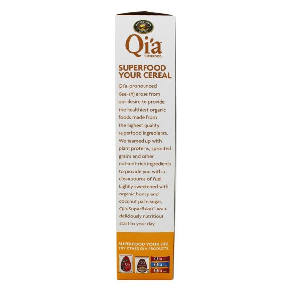 Comprar Qi'a Superfood Superflakes Mel Chia - 10 oz. Nature's Path Organic - Imagem 4
