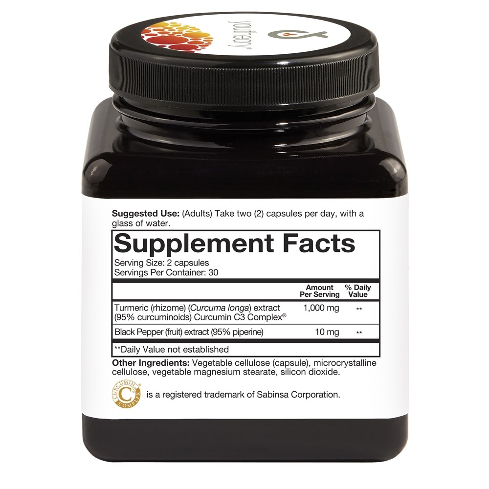 Comprar Curcuma Extra Força Fórmula 1000 mg. - Cápsulas 60 Youtheory - Imagem 2