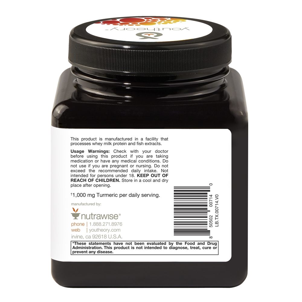 Comprar Curcuma Extra Força Fórmula 1000 mg. - Cápsulas 60 Youtheory - Imagem 3