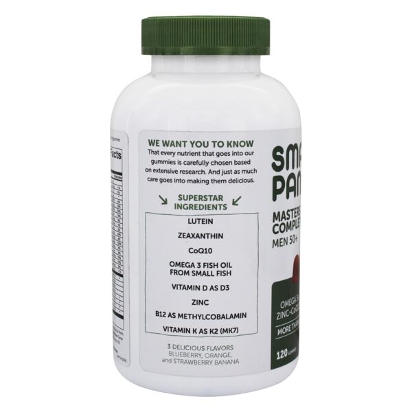 Comprar Mestres Completar Homens 50+ Multivitamina - 120 Gummies SmartyPants - Imagem 4