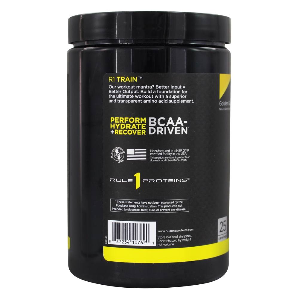 Comprar R1 Trem Bcaa Pó 25 Porções Dourado Gomoso - 378 Gramas Rule One Proteins - Imagem 3