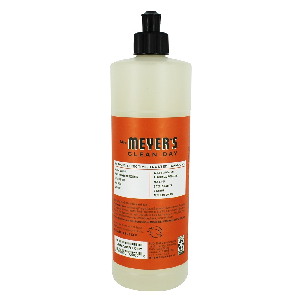 Comprar Abóbora de sabonete líquido prato dia limpo - 16 fl. oz. Mrs. Meyer's - Imagem 2