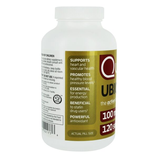 Comprar Ubiquinol Active CoQ10 100 mg. - 120 Softgels Qunol - Imagem 4