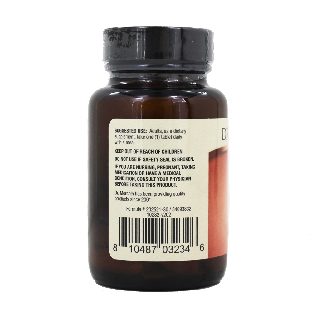 Comprar Vinagre de cidra de maçã fermentado orgânico e pimenta de Caiena - 30 Tablets Dr. Mercola - Imagem 3