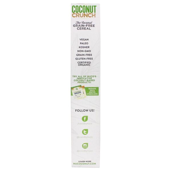 Comprar Cereal Crunch Coco Orgânico - 10.58 oz. NUCO - Imagem 4