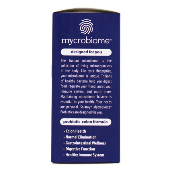 Comprar Fórmula de Cólon Probiótico de Mycrobiome 50 Bilhões de UFC - 30 Cápsula (s) vegetal (s) Solaray - Imagem 4