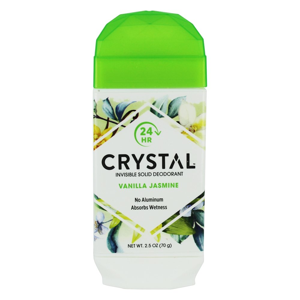 Comprar 24 Hr Invisível Sólido Desodorante Vara Baunilha Jasmim - 2.5 oz. Crystal Body Deodorant