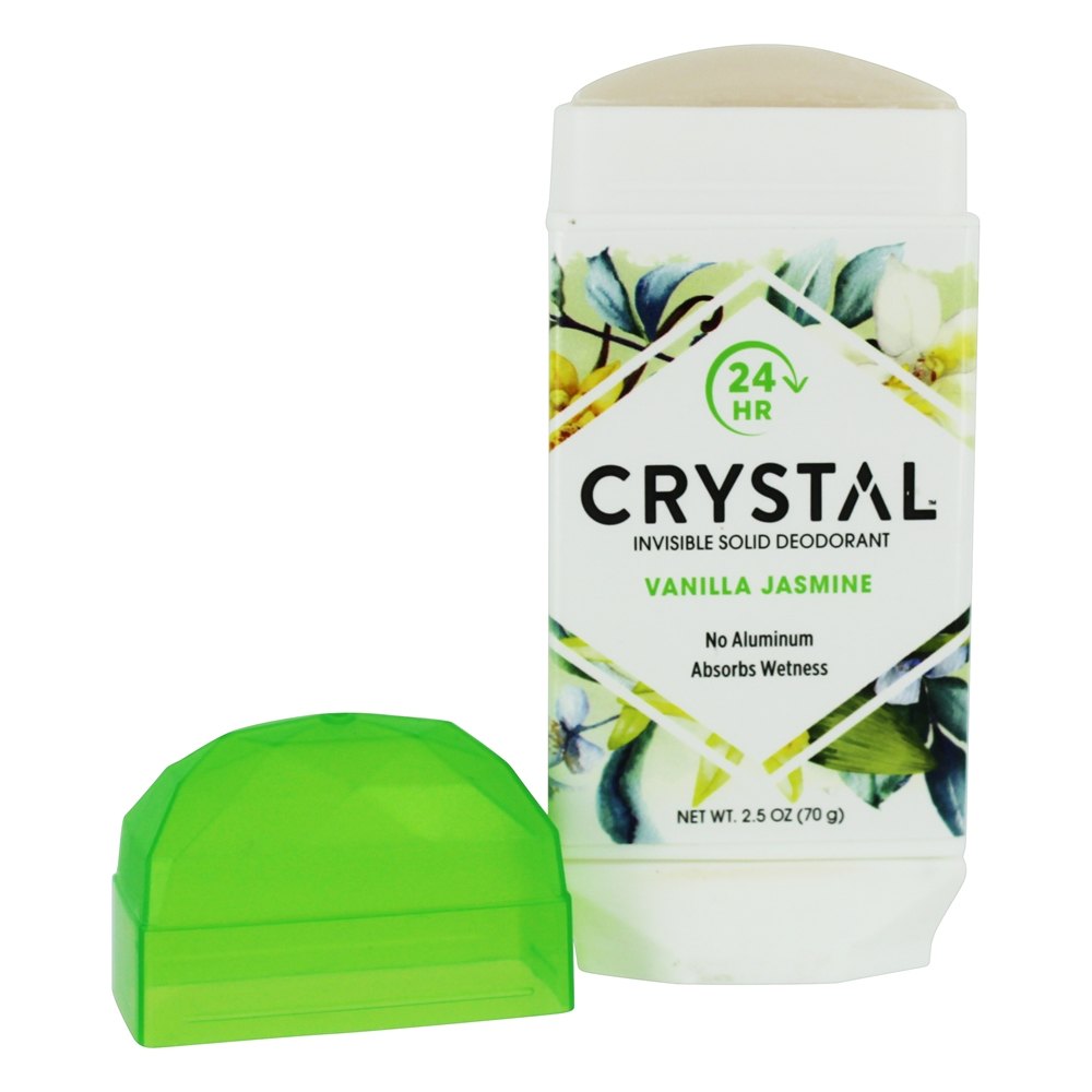 Comprar 24 Hr Invisível Sólido Desodorante Vara Baunilha Jasmim - 2.5 oz. Crystal Body Deodorant - Imagem 3