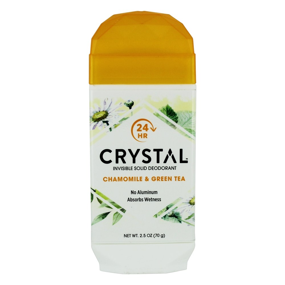 Comprar 24 Hr Invisível Sólido Desodorante Vara Camomila & Verde Chá - 2.5 oz. Crystal Body Deodorant