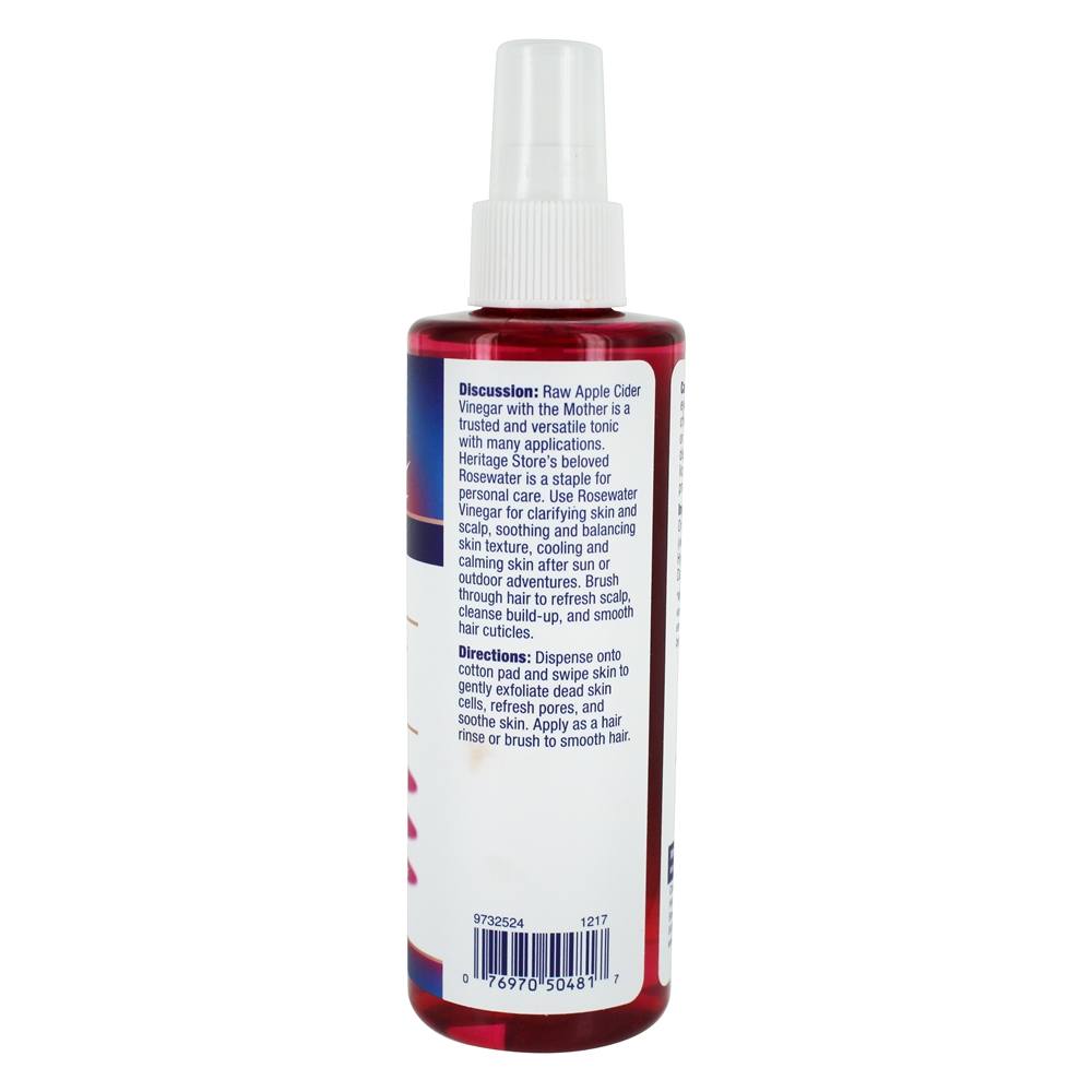 Comprar Vinagre de Rosewater de pétalas de rosa - 8 fl. oz. Heritage - Imagem 3