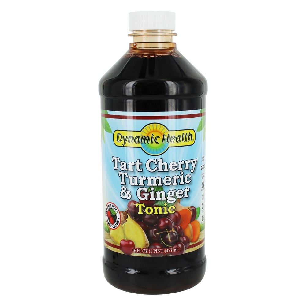 Comprar Torta Cereja Turmeric & Ginger Tonic - 16 fl. oz. Dynamic Health