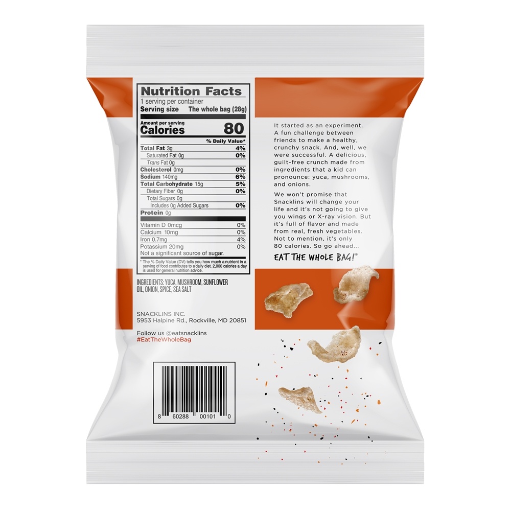 Comprar Chips Puffed Chesapeake Bay - 1 oz. Snacklins - Imagem 2